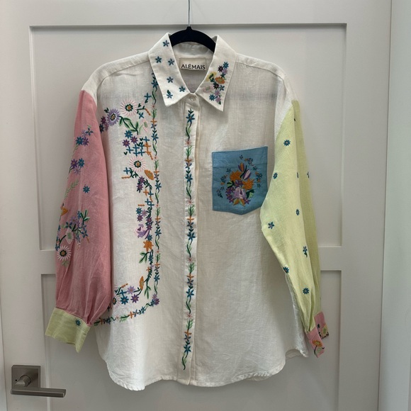 Alemais Willa Shirt size 6 - Picture 2 of 4